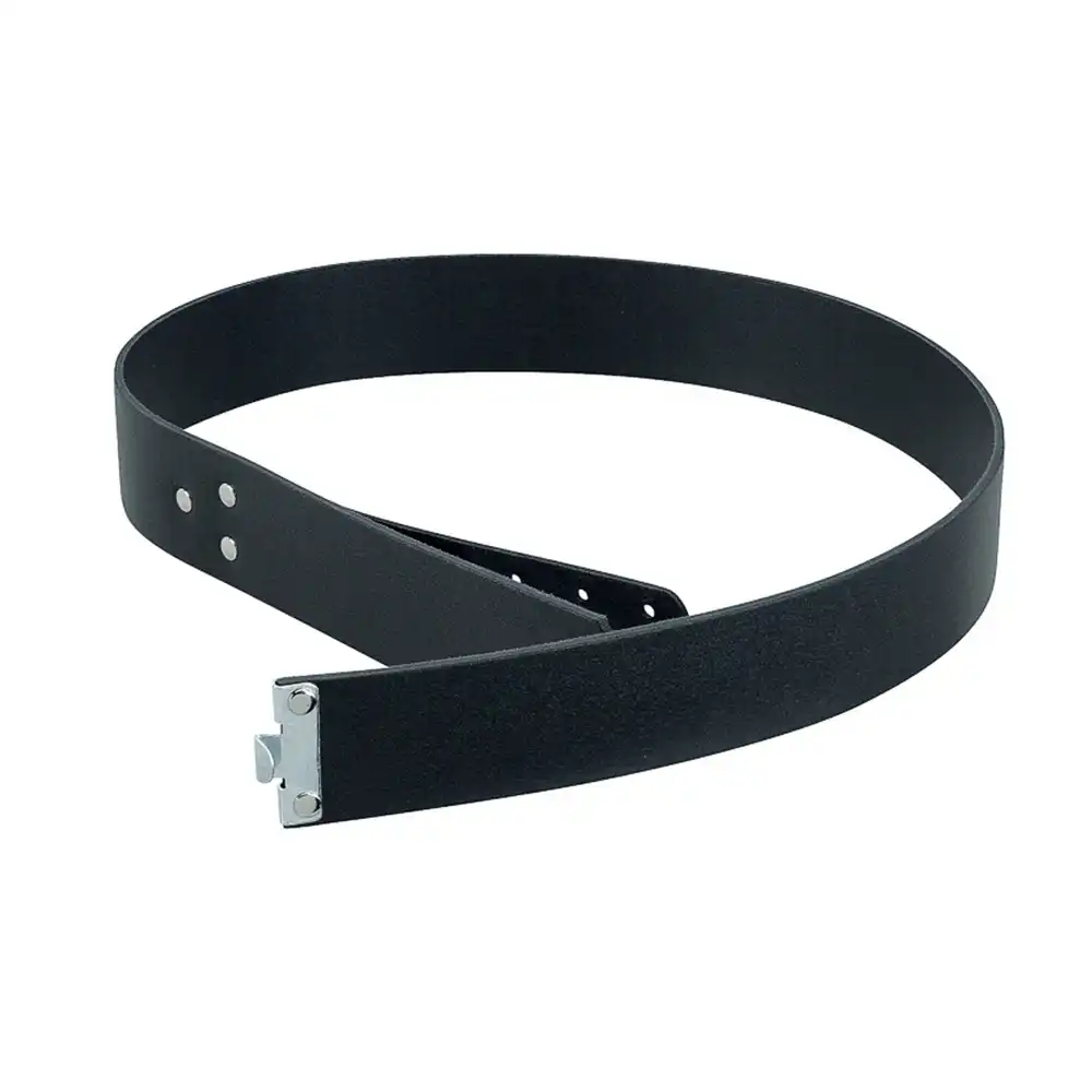 Leibriemen, Leder, 45mm mit Koppelhaken, schwarz