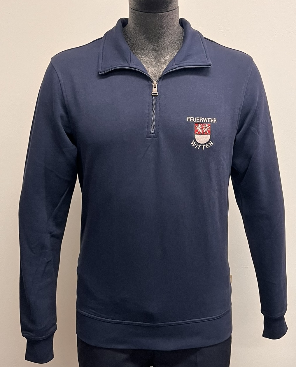 Sweatshirt Hakro ZIP-SWEATSHIRT No.451, inkl. Logostick Witten (Stickvorl 17525)